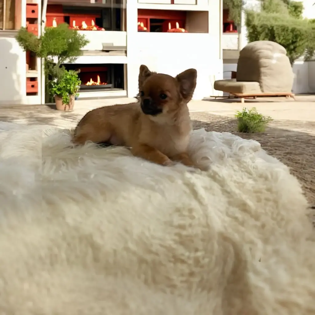 Chihuahua pelo largo